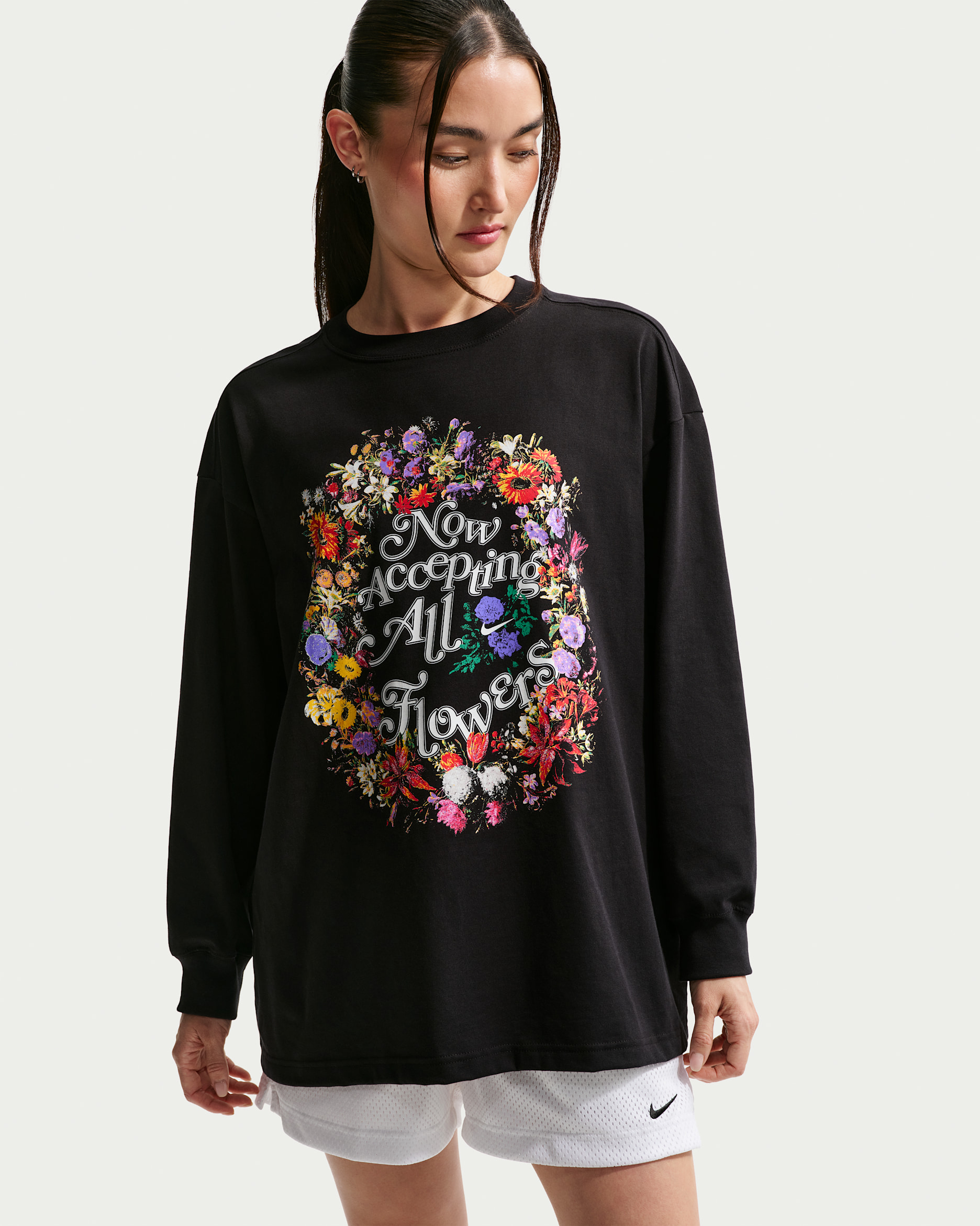 NIKE公式】ナイキ ウィメンズ ロングスリーブ バスケットボール T